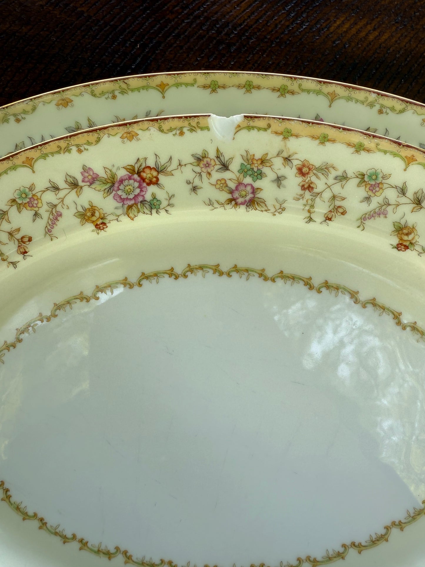 Noritake "Reina" China Set: Large 55 Piece Set in Mixed Condition