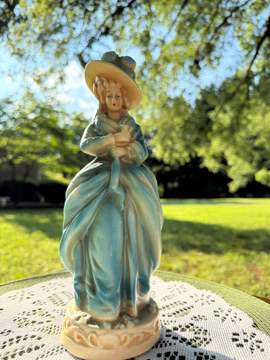 1940s Vintage New Art Wares Chalkware Statue