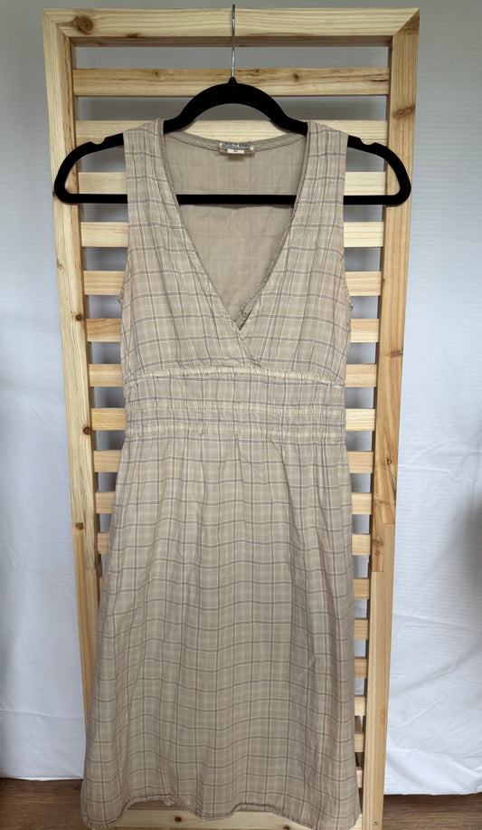 Converse Brand Plaid Dress with Lace Trim - Size XS