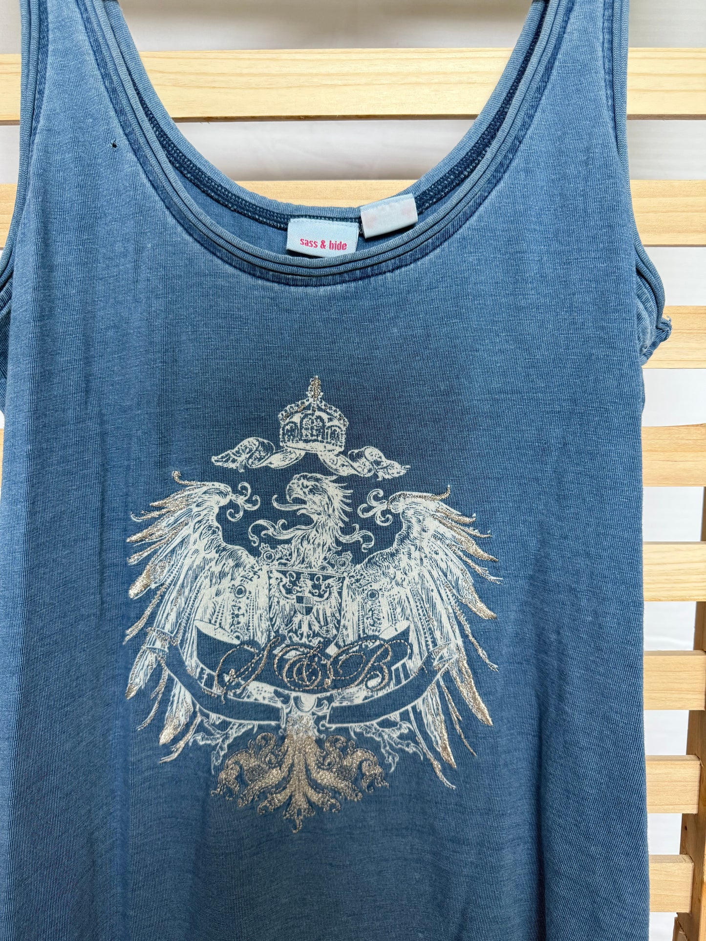 Y2K Styled Sass and Bide Eagle Tank Dress