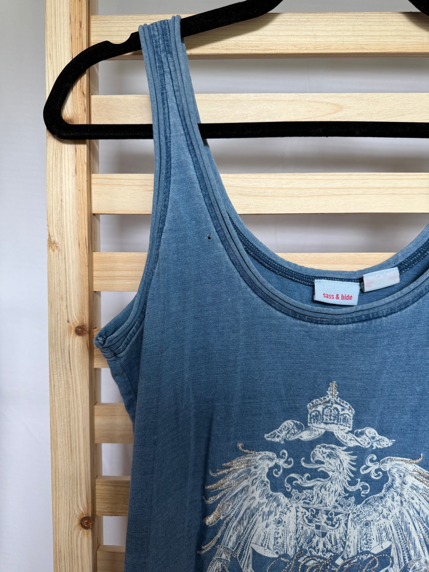 Y2K Styled Sass and Bide Eagle Tank Dress