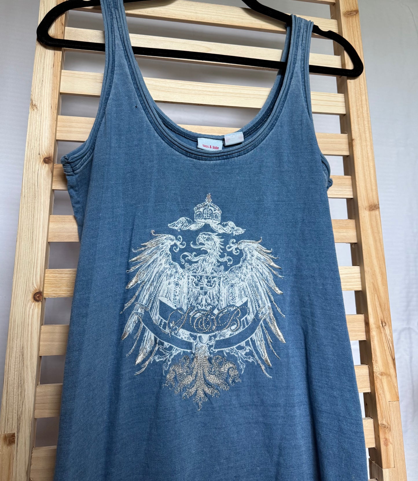 Y2K Styled Sass and Bide Eagle Tank Dress